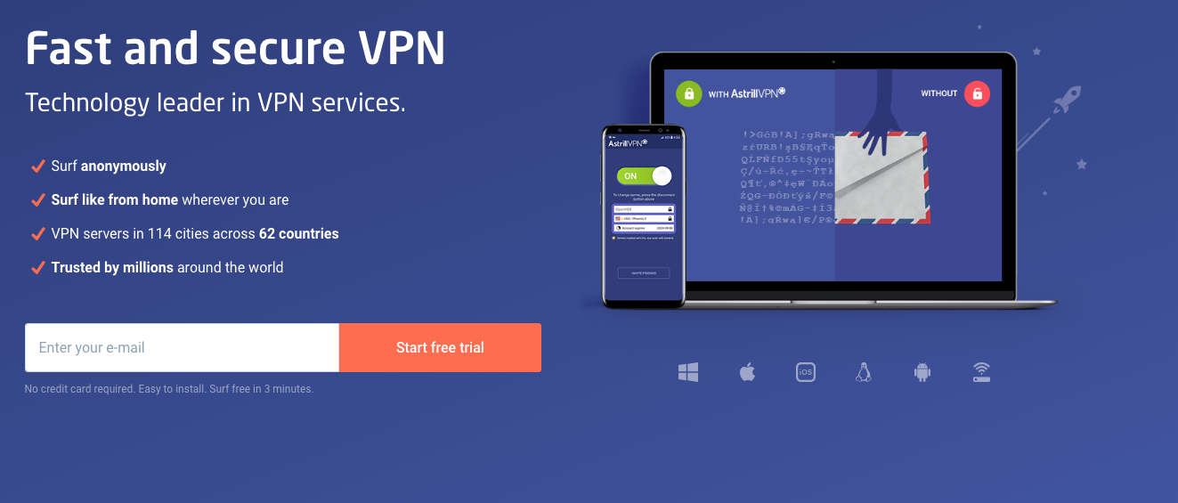 Astrill VPN China